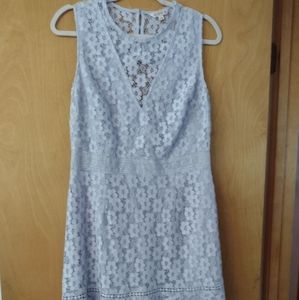 Nanette Lepore Lavendar Lace Dress, Size 8